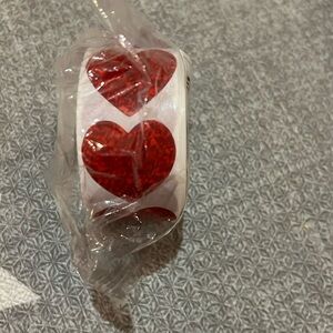 500 Heart Stickers NEW